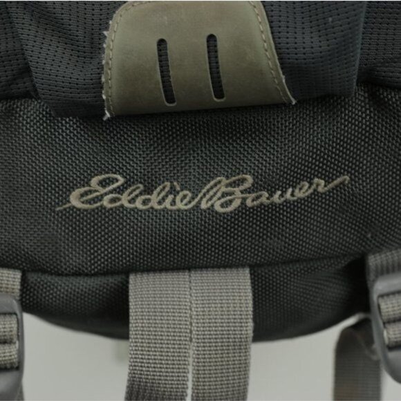 Eddie Bauer Adventurer Women's Gray Purple Zip Closure Day Backpack - Picture 2 of 12